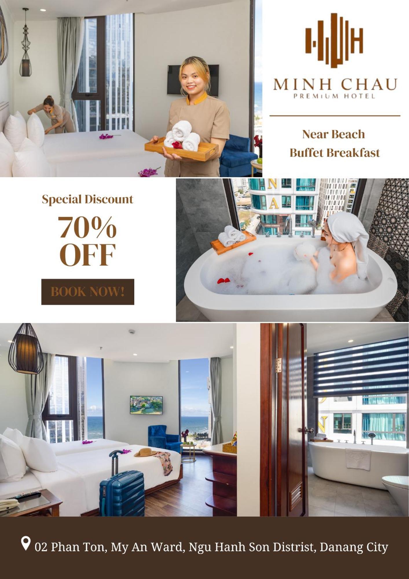 Minh Chau Premium Hotel Danang Exteriér fotografie